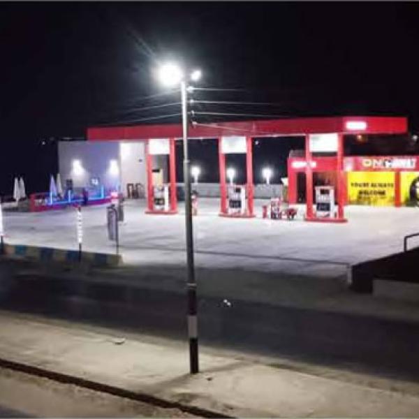 انشاء محطة وقود بالتل الكبير بمساحة (2200 م2)